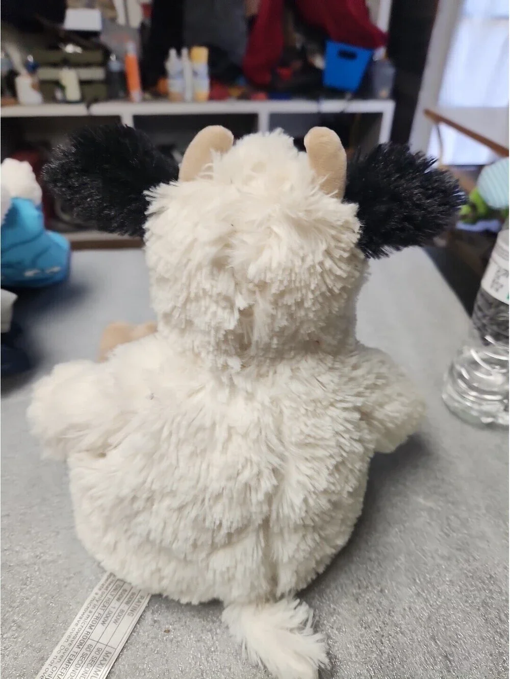Warmies Microwavable French Lavender Scented Plush Black & White Cow Plush!